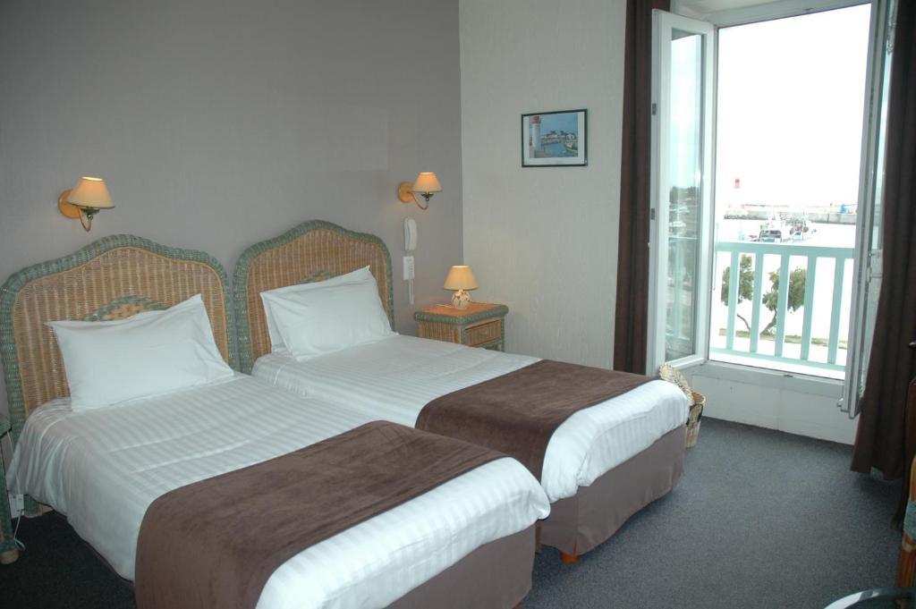 Hotel L'Ecailler La Cotinière Rum bild
